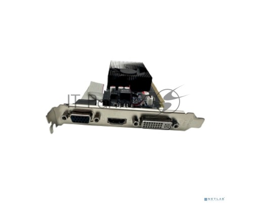 Видеокарта CBR GT730 2Gb DDR3, 128bit, 700Mhz, 1*HDMI + 1*DVI + 1*VGA, 49W, Ret [VGA-STXT730-2G-RTL]