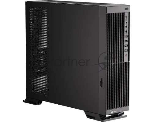 Компьютерный корпус Formula SFF T11 черный без БП mATX 1x80mm 2xUSB2.0 2xUSB3.0 1xUSB3.1 audio