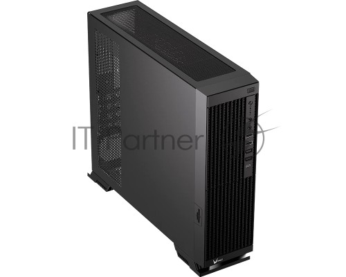 Компьютерный корпус Formula SFF T11 черный без БП mATX 1x80mm 2xUSB2.0 2xUSB3.0 1xUSB3.1 audio