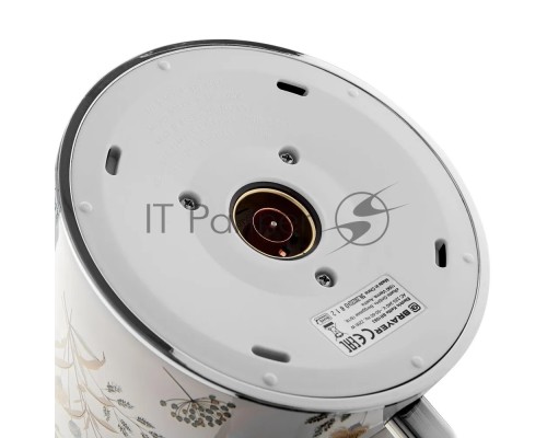 Чайник электрический BRAYER BR1083, 1.7л, стальной корпус