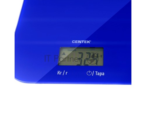Весы кухонные Centek CT-2481 LCD BLUE