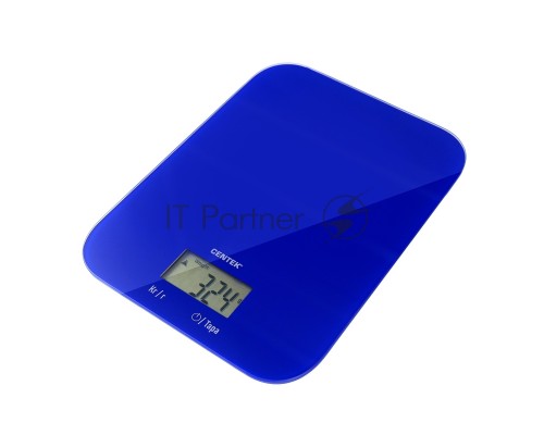Весы кухонные Centek CT-2481 LCD BLUE