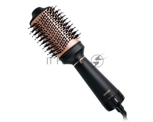 Фен-щетка Centek CT-2062 1200 Вт золото/чёрный