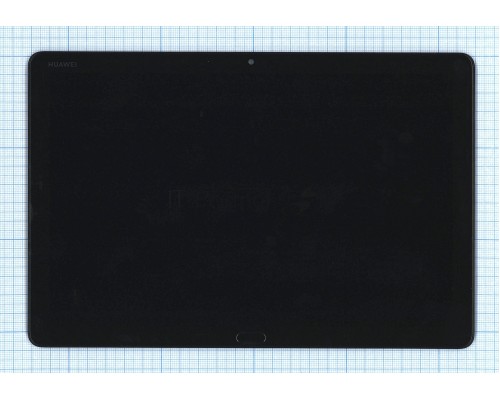 Модуль (матрица + тачскрин) для Huawei MediaPad M5 Lite 10 в сборе с рамкой черный