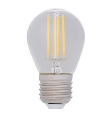 Rexant (604-124) Лампа филаментная Шарик GL45 7,5Вт 600Лм 4000K E27 прозрачная колба