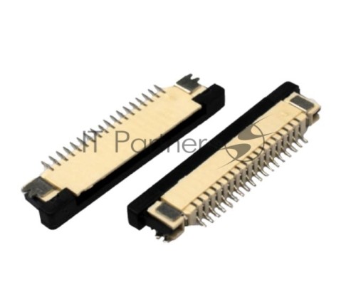 Разъем FPC  Half Coverage Bottom Contact 0.8K-BX-16PWB 16 pin высота 2мм шаг 0,8мм
