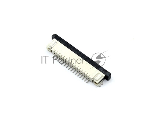 Разъем FPC  Half Coverage Bottom Contact 0.8K-BX-16PWB 16 pin высота 2мм шаг 0,8мм