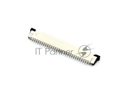 Разъем FPC  Half Coverage Bottom Contact 1.0K-BX-30PWB 30 pin высота 2мм шаг 1мм