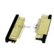 Разъем FPC  Half Coverage Bottom Contact 1.0K-BX-30PWB 30 pin высота 2мм шаг 1мм