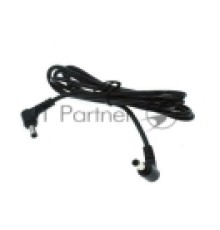 Кабель DC 5.5x2.5  18 AWG папа-папа 1 м с угловым штекером