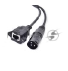 Кабель RJ45  на XLR папа 0.3 м
