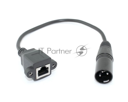 Кабель RJ45  на XLR папа 0.3 м