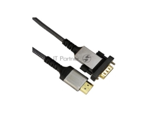 Кабель-переходник с VGA на  HDMI папа-папа