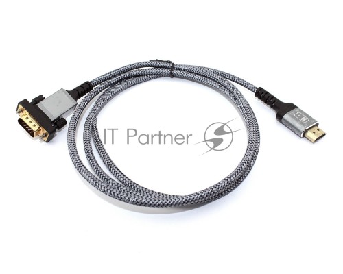 Кабель-переходник с VGA на  HDMI папа-папа