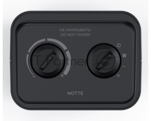 Тепловентилятор Royal Clima Notte RFH-N1500DC-BL 1500Вт черный Тепловентилятор Royal Clima Notte RFH-N1500DC-BL 1500Вт черный