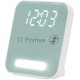 Радиобудильник Harper HCLK-2060 зеленый LED подсв:белая часы:цифровые AM/FM