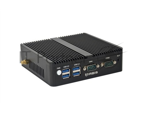 Компьютер IRBIS Smartdesk mini PC Fanless Intel N100 (4C/4T - up to 3.4Ghz), 8GB DDR4 3200, 256GB SSD M.2, Intel UHD, WiFi, BT, 2xCOM, NoOS, 1Y