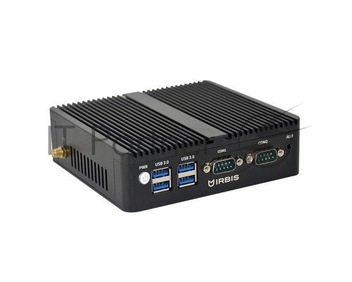 Компьютер IRBIS Smartdesk mini PC Fanless Intel N100 (4C/4T - up to 3.4Ghz), 8GB DDR4 3200, 256GB SSD M.2, Intel UHD, WiFi, BT, 2xCOM, NoOS, 1Y