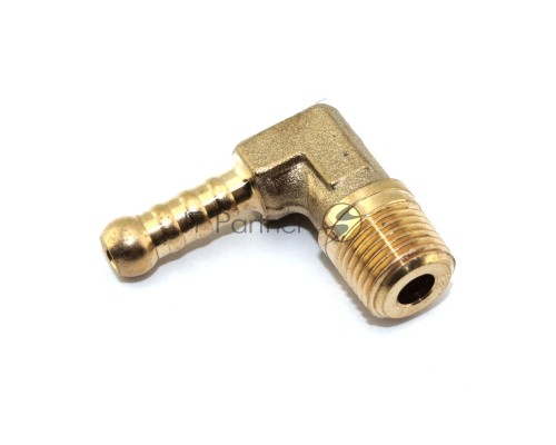 Соединение угловое под армированный шланг 1/8 Saeco, Philips 11024469