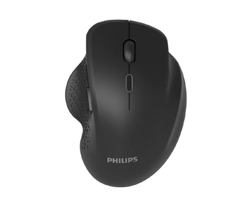 [Мышь] Philips  Беспроводная Мышь SPK7624, 2,4 GHz, Bluetooth 3.0/5.0, 6 кноп., 800-1600dpi, Чёрный