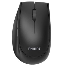 Philips  Беспроводная Мышь SPK7627, 2,4 GHz, Bluetooth 3.0/5.0, 5 кноп., 1600dpi, Аккамулятор, Чёрный