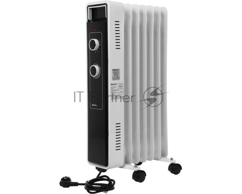 Масляный радиатор Centek CT-6222-7, 1500Вт, 7 секций, 3 режима, белый