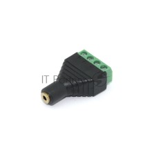 Сборный разъем microJack 2.5 мм 3 канала