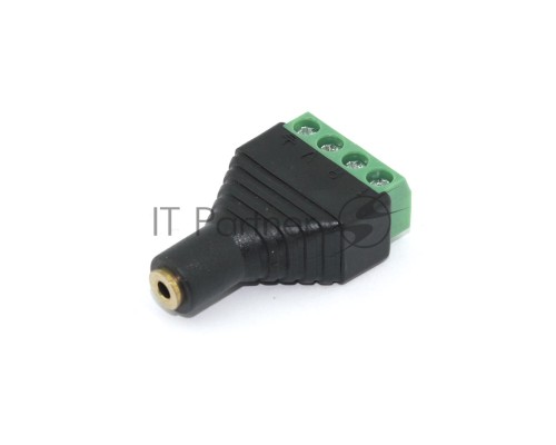 Сборный разъем microJack 2.5 мм 3 канала