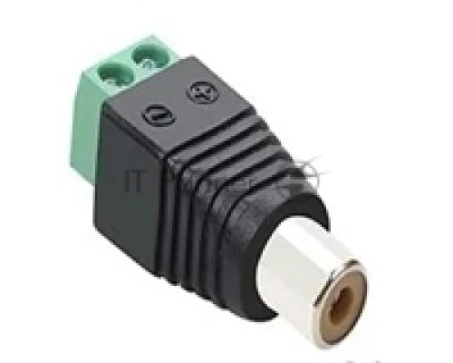 Сборный разъем RCA (тюльпан)