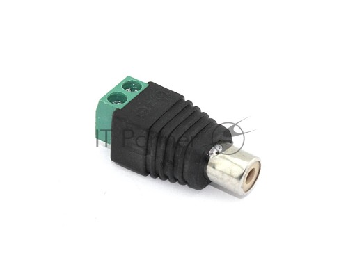 Сборный разъем RCA (тюльпан)