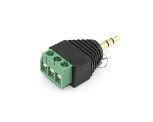Сборный штекер miniJack 3.5 мм 2 канала