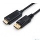  Кабель-переходник 4K DP M в HDMI M KS-is KS-752-1.8  активный 1.8м										