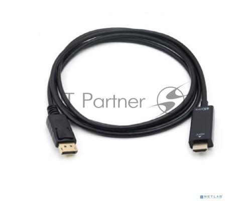  Кабель-переходник 4K DP M в HDMI M KS-is KS-752-1.8  активный 1.8м										