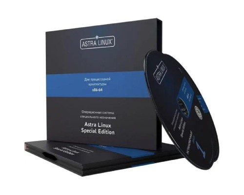 [Неисключительное право на использование ПО] Astra Linux Special Edition для 64-х разрядной платформы на базе процессорной архитектуры х86-64, «Орел», 1.8, РУСБ.10015-10,  электронно, серверная до 2 сокетов, бессрочно, ТП Тип 1 на 12 мес.