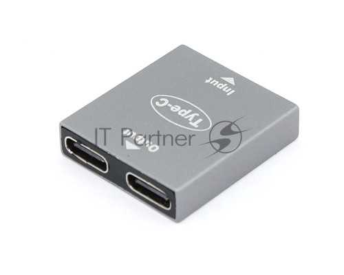 Переходник Type-C мама на 2 мама