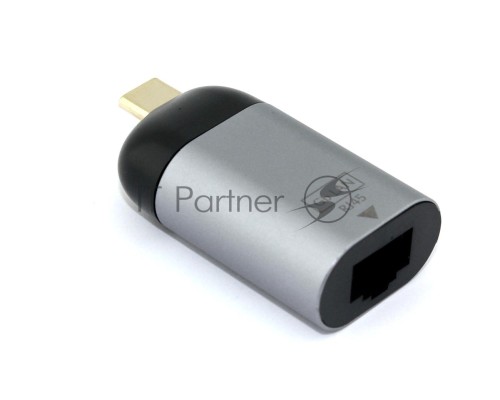 Переходник Type C папа на RJ45 мама