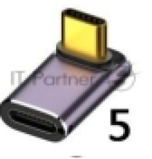 Переходник USB 4 Type C  угловой тип 4
