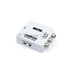 Переходник с HDMI на AV (тюльпаны)