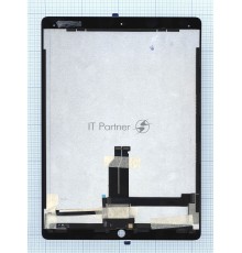 Дисплей (модуль) для iPad Pro 12.9 2015 (A1584, A1652) в сборе с тачскрином и коннектором черный