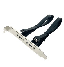 Espada ППланка в корпус USB C 3.2 Gen2x2 2 порта, Ebr220C, 20Gbps, Espada, type E MB (46000)