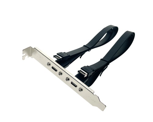 [кабели] Espada ППланка в корпус USB C 3.2 Gen2x2 2 порта, Ebr220C, 20Gbps, Espada, type E MB (46000)