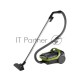Пылесос Panasonic MC-CL603G147 зелёный/чёрный, 240/1800 Вт, уборка сухая, пылесборник контейнер, 2.2 л