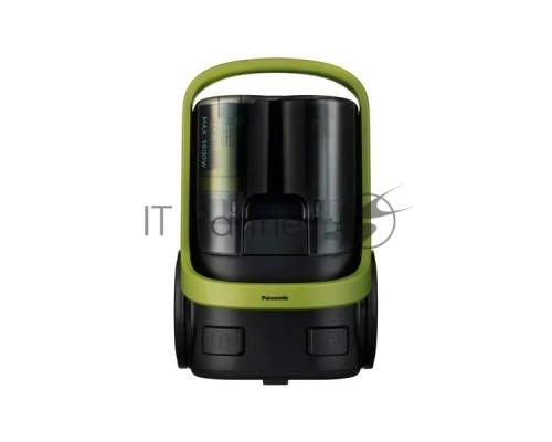 Пылесос Panasonic MC-CL603G147 зелёный/чёрный, 240/1800 Вт, уборка сухая, пылесборник контейнер, 2.2 л