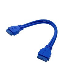 Espada Кабель удлинитель с материнской платы 20pin Female на 20pin Female 20см Espada модель E20pFF (45994)