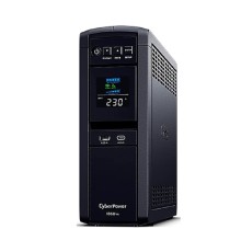 ИБП CyberPower CP1350EPFCLCD {Line-Interactive, Tower, 1350VA/810W USB/RS-232/RJ11/45/USB/SNMPslot  charger A/С (6 EURO), 12В/7 Ач х 2}
