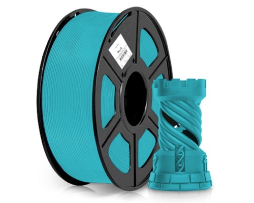 [расходные материалы] Пластик для принтера 3D Cactus CS-3D-PLA-1KG-CYAN PLA d1.75мм 1кг L326м 1цв.