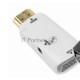 Переходник HDMI на VGA c аудио белый
