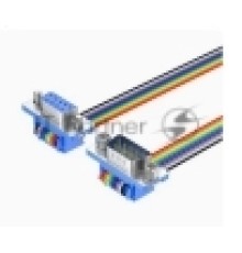 Плоский шлейф DB37 мама-папа