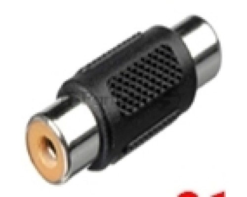 Удлиннитель RCA (тюльпан) 1 канал мама-мама