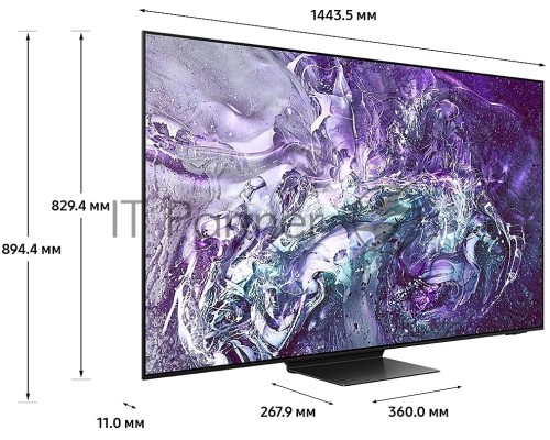 Телевизор Samsung QE65S95DAUXRU Series 9 черный титан OLED 65